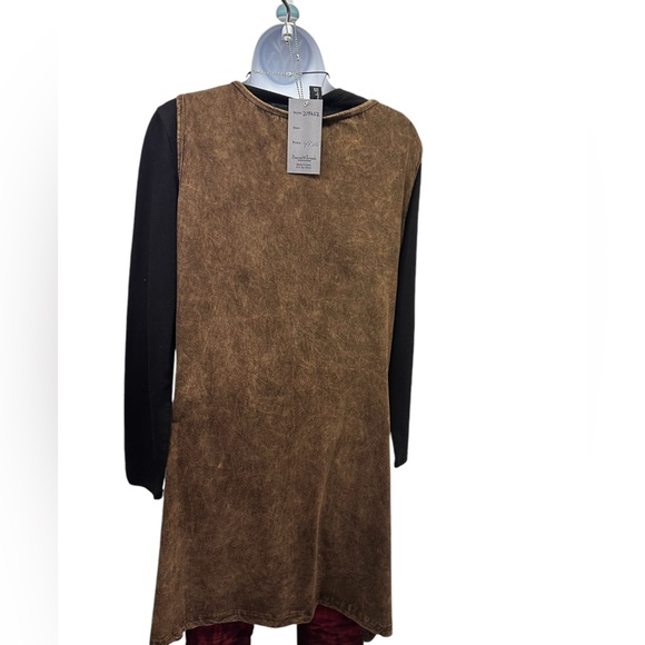 NWT.  Onesize Dress/Tunic by Sacred Threads. 219452.  TURQ - Picture 2 of 2